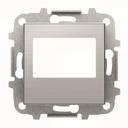 ABB Sky Niessen 2CLA856800A1401 Накладка с суппортом для цифрового FM-радио (нержавеющая сталь)
