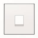 ABB Sky Niessen 2CLA851700A1101 Крышка розетки компьютерной/телефонной (RJ45/RJ12, белая)