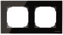 ABB Sky 2CLA857200A3101 Рамка 2-постовая (стекло чёрное)