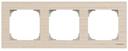 ABB Sky 2CLA857300A2001 Рамка 3-постовая (дерево, белый ясень)