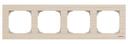 ABB Sky 2CLA857400A2001 Рамка 4-постовая (дерево, белый ясень)