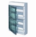 ABB 1SLM006501A1209 Щит распределительный навесной ЩРн-П-72 клеммный блок прозрачная дверь серый IP65 Mistral65