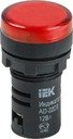 AD22DS(LED)матрица d22мм красный 12В AC/DC сигн. лампа