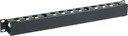 IEK CO05-1MCM ITK Кабельный органайзер с крышкой 19" 1U, черный