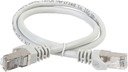 ITK Коммутационный шнур (патч-корд), кат.5Е FTP, 1м, серый
