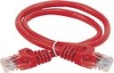 ITK Коммутационный шнур (патч-корд), кат.5Е UTP, 3м, красный