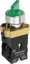 IEK BSW90-BK-2-K06 LAY5-BK2365 переключатель 2 положения зеленый