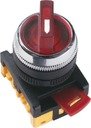 IEK BSW10-ANC-2-K04 АNС-22-2 переключатель 2 полож.крас.неон/240В I-O 1з+1р