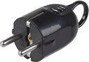 IEK EVP12-16-01-K02 ВПу12-02-Ст Вилка разборная угловая с з/к с кольцом 16А черная