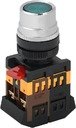 IEK BBT10-ABLF-K06 Кнопка ABLF-22 зеленый d22мм неон/240В 1з+1р