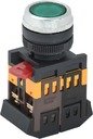 IEK BBT30-ABLFS-K06 Кнопка ABLFS-22 зеленый d22мм неон/240В 1з+1р
