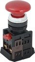 IEK BBG30-AEA-K04 Кнопка AEA-22 "Грибок" красный d22mm 1з+1р