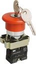 IEK BBG90-BS-K04 Кнопка управления LAY5-BS542 "Грибок" аварийная с фиксацией поворотная