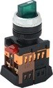 IEK BSW10-ANCLR-3-K06 Переключатель АNСLR-22-3 на 3 фикс.полож.зеленый неон/240В I-O 1з+1р