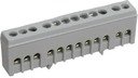 IEK YNN10-69-8KD-K02 Шина L "фаза" в корп изол на DIN-рейку ШНИ-6х9-8-К-Ср