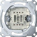 Schneider Electric System M QuickFlex MTN3117-0000 Переключатель одноклавишный перекрестный (10 А, с возм. подсветки, механизм, скрытая установка)
