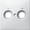 Schneider Electric Merten Artec/Antique MTN299719 Крышка розетки телевизионной (TV+Radio, полярно-белая)