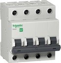 Schneider Electric Easy9 EZ9F34425 Автоматический выключатель четырехполюсный 25А (4.5 кА, C)