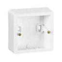 Legrand Cariva 773698 Коробка монтажная 1-постовая (универсальная, белый)