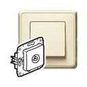 Legrand Cariva 773796 Коробка монтажная 1-постовая (универсальная, кремовый)