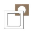Legrand Celiane 069467 Рамка 1-постовая (горизонтальная, коричневый)