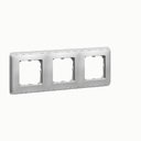 Legrand Cariva 695984 Рамка 3-постовая (универсальная, алюминий)