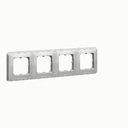 Legrand Cariva 695994 Рамка 4-постовая (универсальная, алюминий)