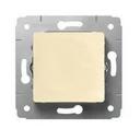 Legrand Cariva 695900 Выключатель 1-клавишный (10 А, под рамку, с/у, бежевый)