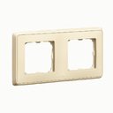 Legrand Cariva 695971 Рамка 2-постовая (универсальная, кремовый)