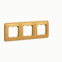 Legrand Cariva 695983 Рамка 3-постовая (универсальная, золото)