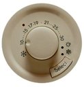 Legrand Celiane 696936 Термостат для теплого пола (16 А, IP20, с/у, под рамку, поворотный, бежевый)