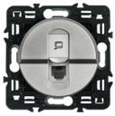 Legrand DIY Celiane 696908 Розетка компьютерная (RJ45, UTP, cat 6, под рамку, скрытая установка, белая)