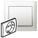 Legrand DIY Galea Life 696887 Розетка (16 А, шторки, з/к, под рамку, скрытая установка, жемчуг)