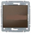 Legrand DIY Galea Life 696820 Выключатель 1-клавишный (10 А, под рамку, скрытая установка, темная бронза)