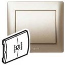 Legrand DIY Galea Life 696861 Переключатель 1-клавишный (10 А, в сборе, скрытая установка, титан)