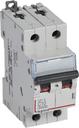 Legrand DX3-E 407275 Автоматический выключатель двухполюсный 10А (6 кА, C)