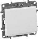 Legrand Etika 672293 Выключатель 1-клавишный (2 А, под рамку, с/у, с подсветкой, белый)