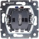 Legrand Valena 775820 Переключатель одноклавишный (10 А, IP21, индикация, под рамку, с/у, серый)
