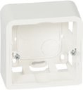 Legrand Mosaic 080281 Коробка монтажная 1-постовая (универсальная, белый)