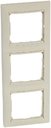 Legrand Valena 695636 Рамка 3-постовая (горизонтальная, слоновая кость)