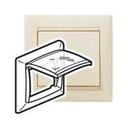 Legrand Valena 695642 Рамка 1-постовая (IP44, слоновая кость)