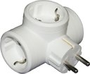 Legrand Элиум 050662 Тройник (16 А, з/к, белый)