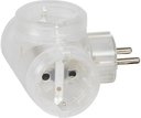 Legrand Элиум 050663 Тройник (16 А, з/к, прозрачный)