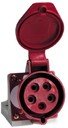 EKF ps-135-63-380 Розетка стационарная наружная 135 3Р+РЕ+N 63А 380В IP67 PROxima