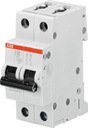 ABB S202 2CDS252001R0631 Автоматический выключатель двухполюсный 63А (20 кА, D)