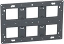 Legrand Mosaic 080266 Суппорт 2X3-местный