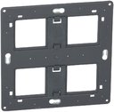 Legrand Mosaic 080264 Суппорт 2х2-местный