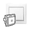 Legrand Valena 694261 Выключатель 1-клавишный (10 А, под рамку, с/у, с подсветкой, белый)