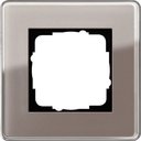 Gira Esprit Glass C 0211522 Рамка 1-постовая (дымчатое стекло)