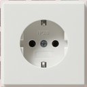 Gira TX_44 018866 Розетка SCHUKO с заземляющим контактом (16 А, под рамку, скрытая установка, белая)